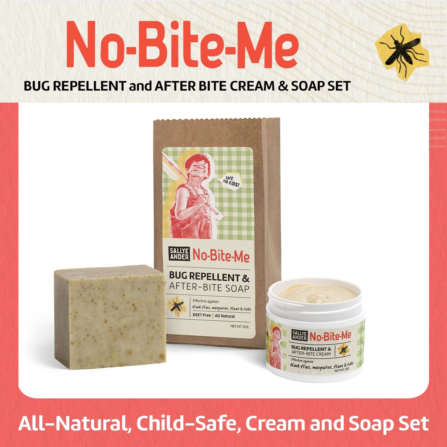 SALLYEANDER No Bite Me! Cream & Soap Set