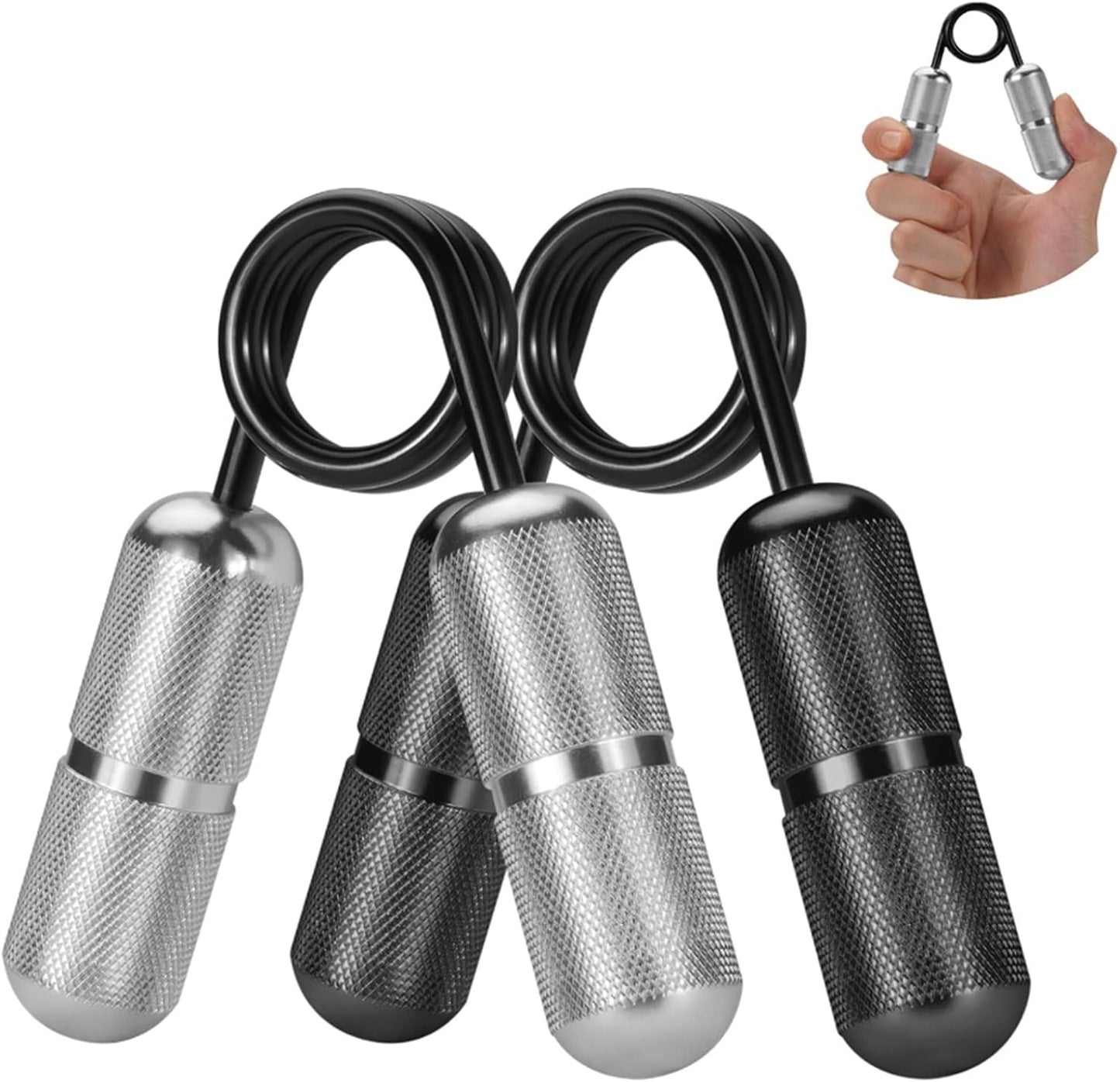 Handheld Metal Fidget Toys, Help Relieve Stress Anxiety, Mini Finger Grip Strengthener, Hand Wrist Grip Strength Trainer, Relief Muscle Stiffness Rehabilitation Trainer