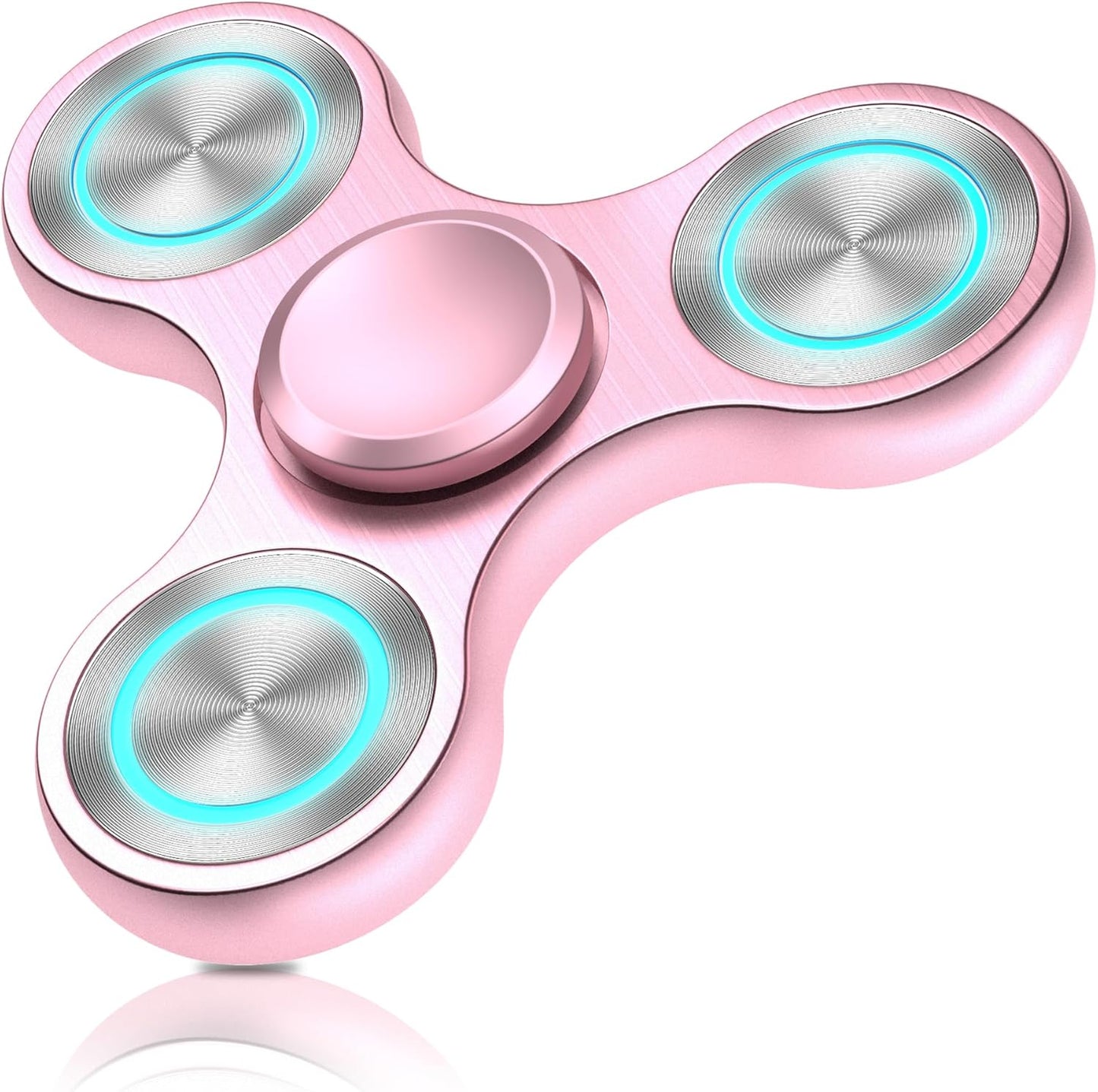 Fidget Spinners Toy, Metal Stainless Steel Bearing High Speed 4-8 Min Spins, EDC ADHD Stress Anxiety Relieves Fidgets Finger Toys, Spinner Toys for Kids and Adults