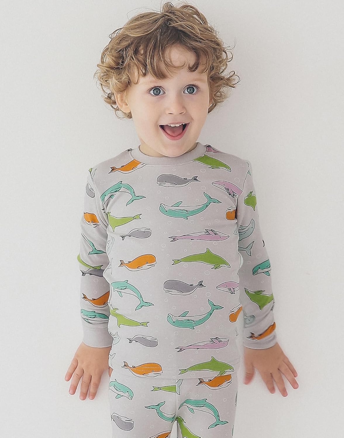 VAENAIT BABY 6M-12Y Kids Unisex Girls & Boys Soft Comfy Modal Tencel Sleepwear Pajamas 2pcs or 4pcs Set