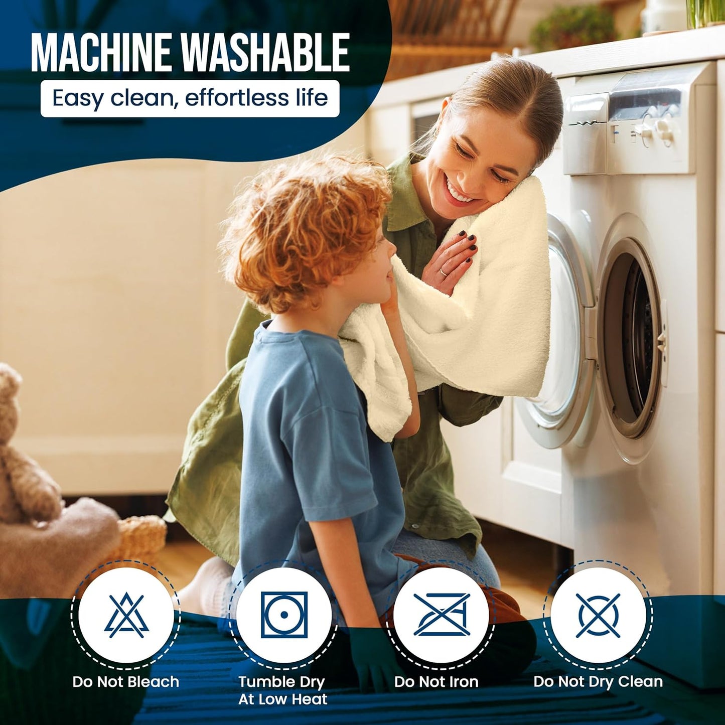 Utopia Bedding Waterproof Mattress Protector Twin XL Size, Premium Terry Mattress Cover 200 GSM, Breathable, Fitted Style with Stretchable Pockets (Beige)