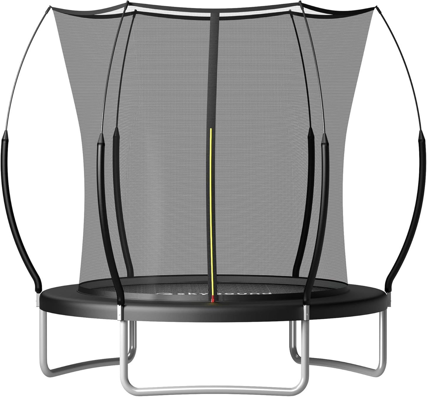 SkyBound 14 FT 12 FT 10FT 8FT 6FT Springless Trampoline for Kids and Adults - Recreational Trampolines with AntiRust Coating - Bungee Cords Outdoor Trampoline for Kids - No-Gap Design Zipper System
