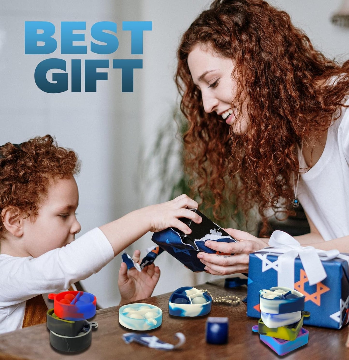 180Pcs Random Pop Fidget Toys Its Party Favors,Mini Pop Keychain It Fidget Toy Bulk Stress Toys Classroom Prizes Pop Fidget Keychain Stocking Stuffers Birthday Carnival Treasure Reliever Anti-Anxiety