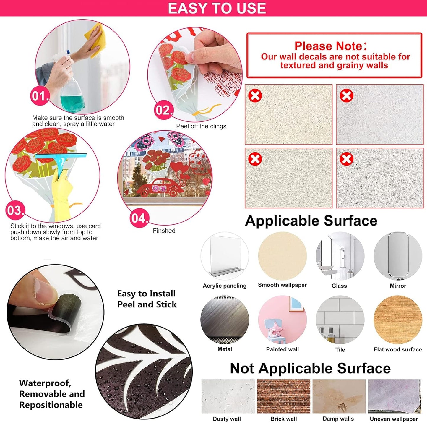 Alphabet Train Color Learning Educational Wall Decals Peel and Stick Cute Animal Wall Stickers for Educational Classroom Kids Playroom Bedroom Decorations (Train numbers02)