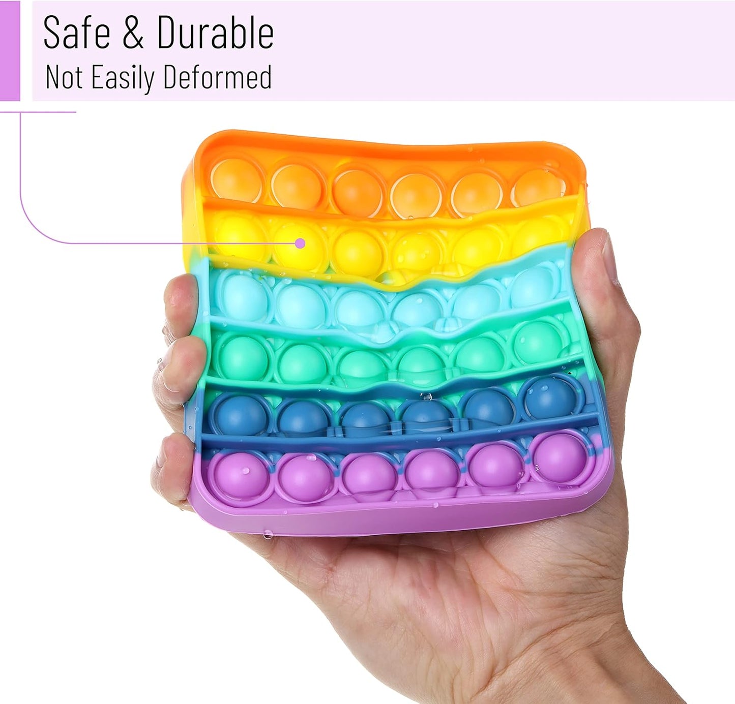 Mr. Pen- Poppers Fidget Toy, 2 Pack, Bubble Poppers Fidget Toy, Poppet Fidget Toy, Bubble Sensory Fidget Toy, Bubble Push Toy, Fidget Poppers, Kids Fidget Toys.