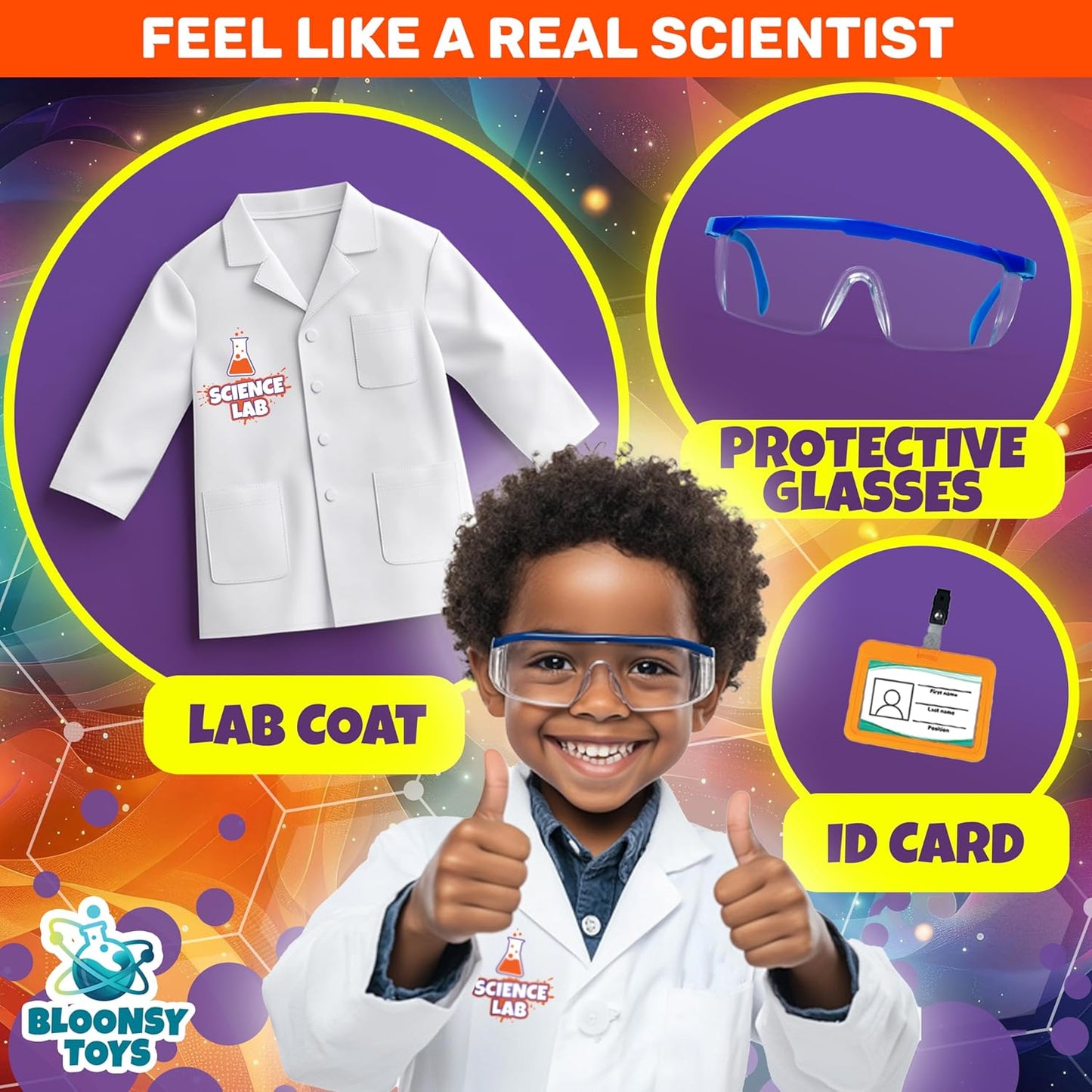 Science Kits for Kids | Ultimate Chemistry Lab Setup with 100 Experiments | Toys Set for Boys and Girls Age 7-8-9-12