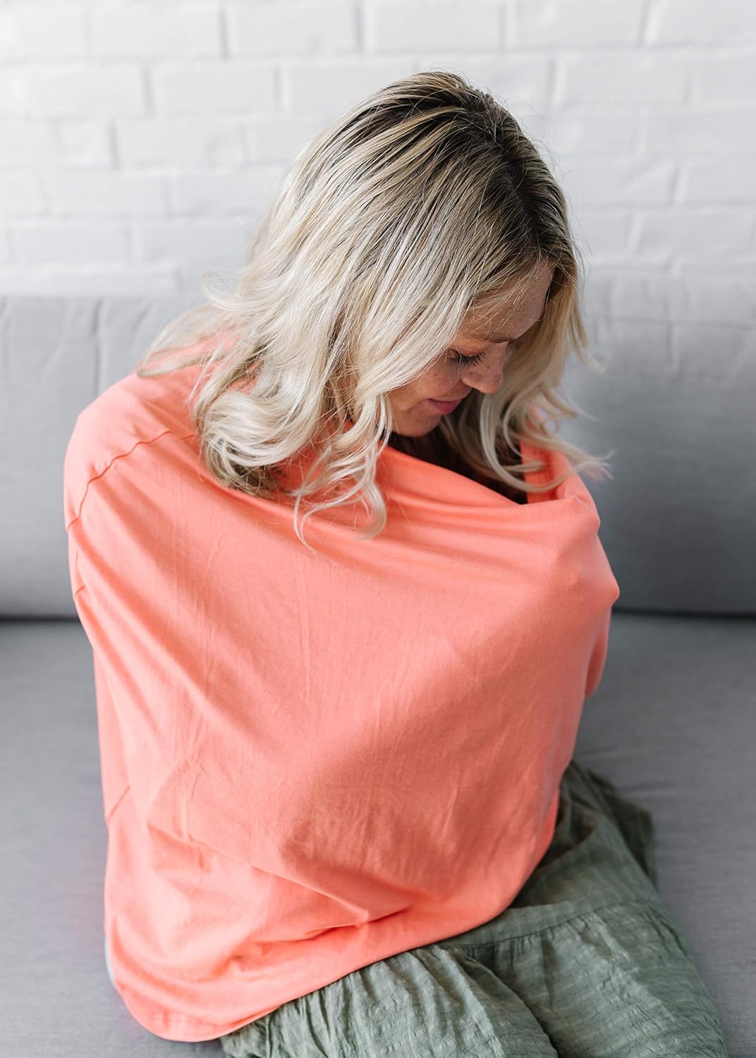 Stella Multi-Use Cover: Car Seat, Nursing & Stroller Cover - Sun Protection, All-Season, Stretchy Fabric, Easy Access