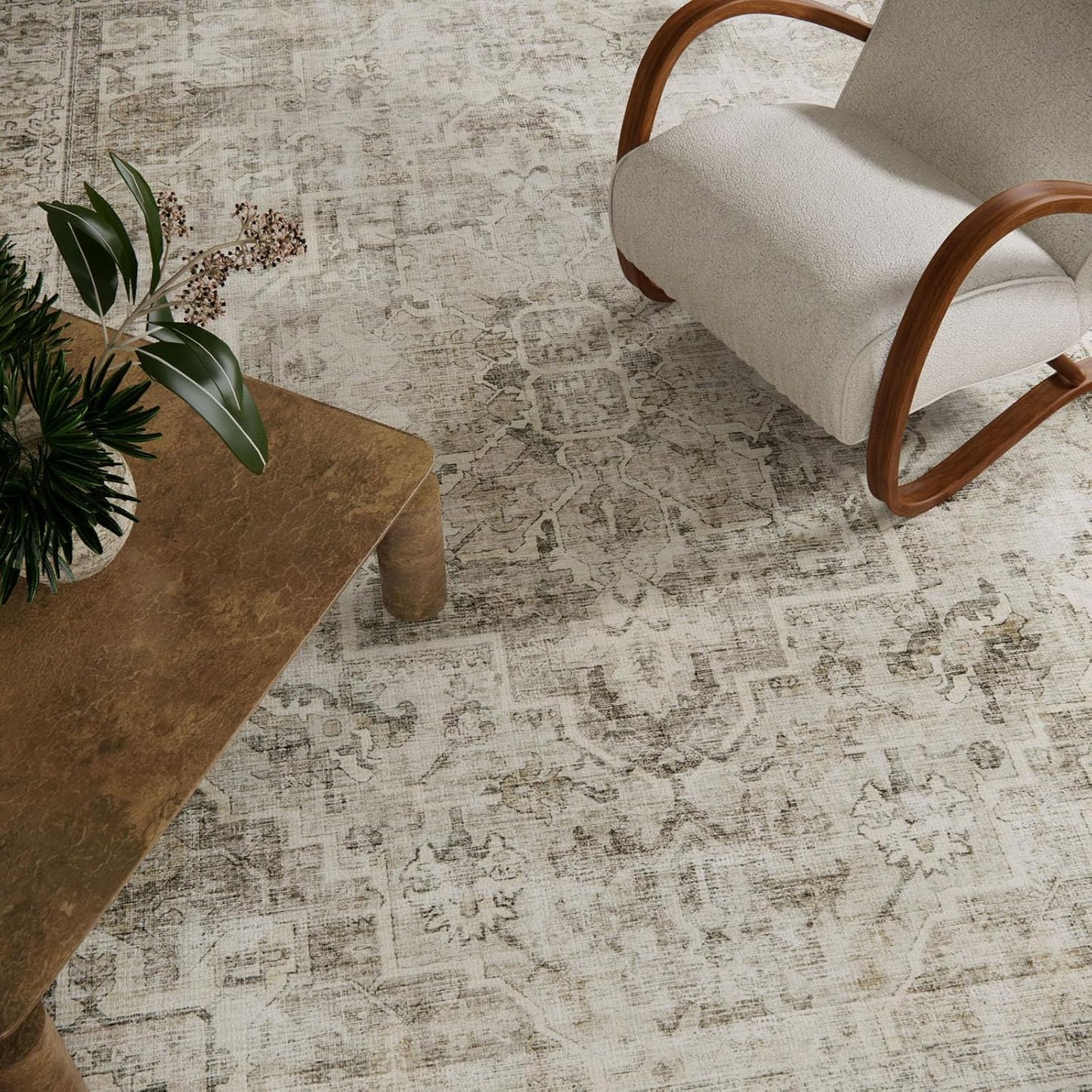 Machine Washable Throw Rugs for Entryway: Door Mat Indoor Entrance 2x3 Small Rug Stain Resistant Non-Slip Low Pile Soft Carpet for Kitchen Front Door Indoor Entry Bathroom Bedroom