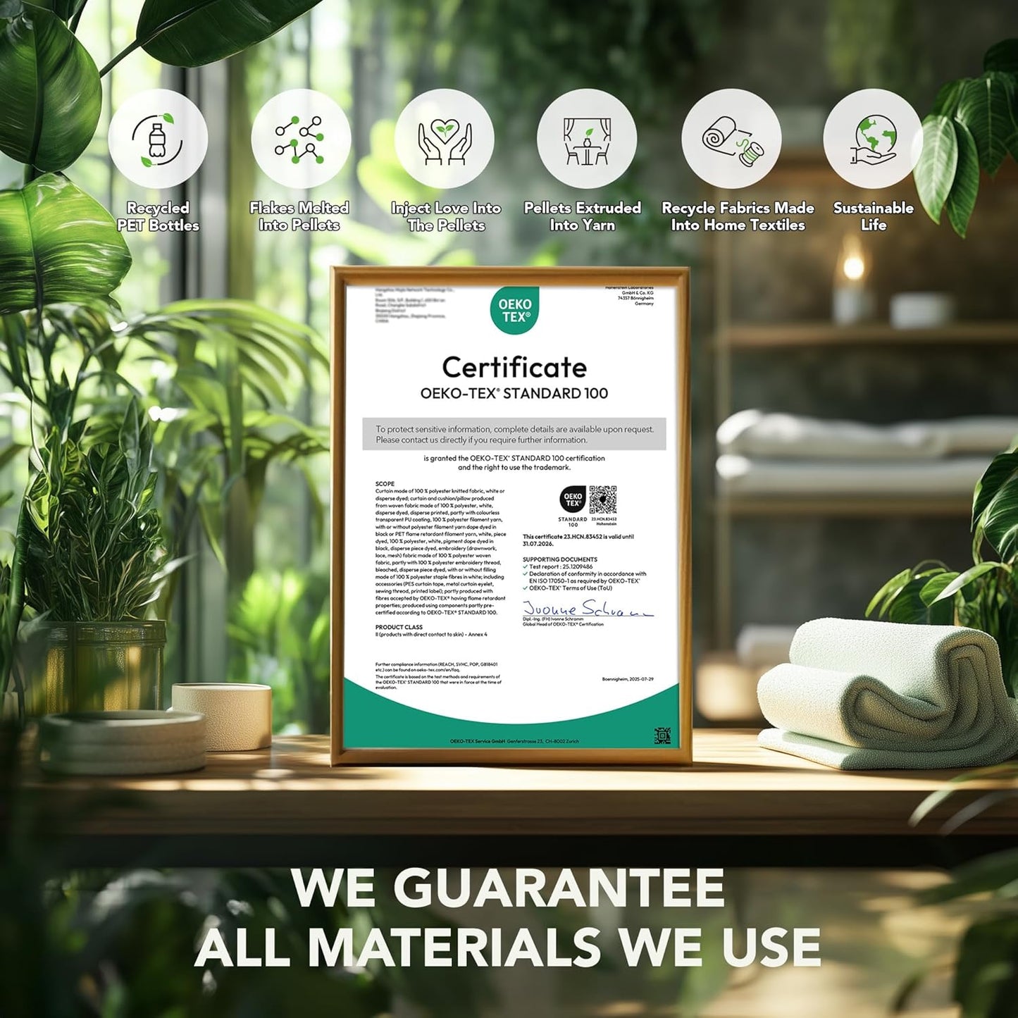 Deconovo Blackout Curtains, Room Darkening Thermal Insulated Window Drapes, Noise Reducing, Grommet Top, 2 Panels 42W x 54L Inch Machine Washable for Bedroom Living Room Nursery Light Grey