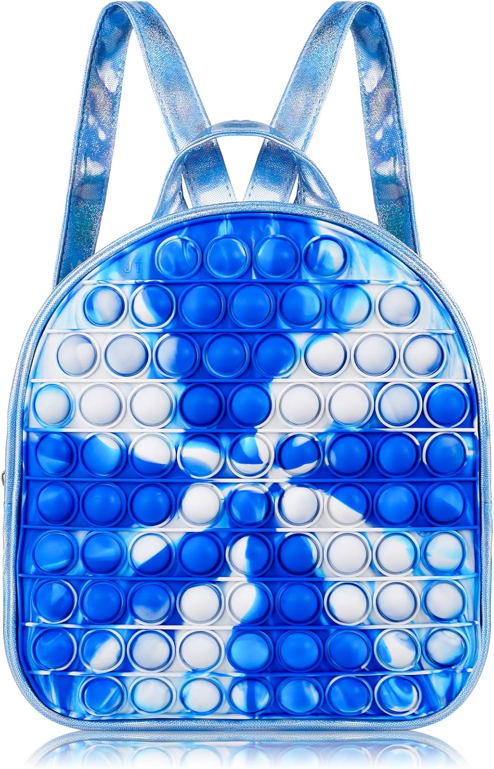 SCIONE Pop Backpack Fidget Toy for Girls, Easter Gifts for Kids School Bookbag, Large Capacity Push Bubble Backpack Fidget Toys Birthday Fidgets Gifts for Girls