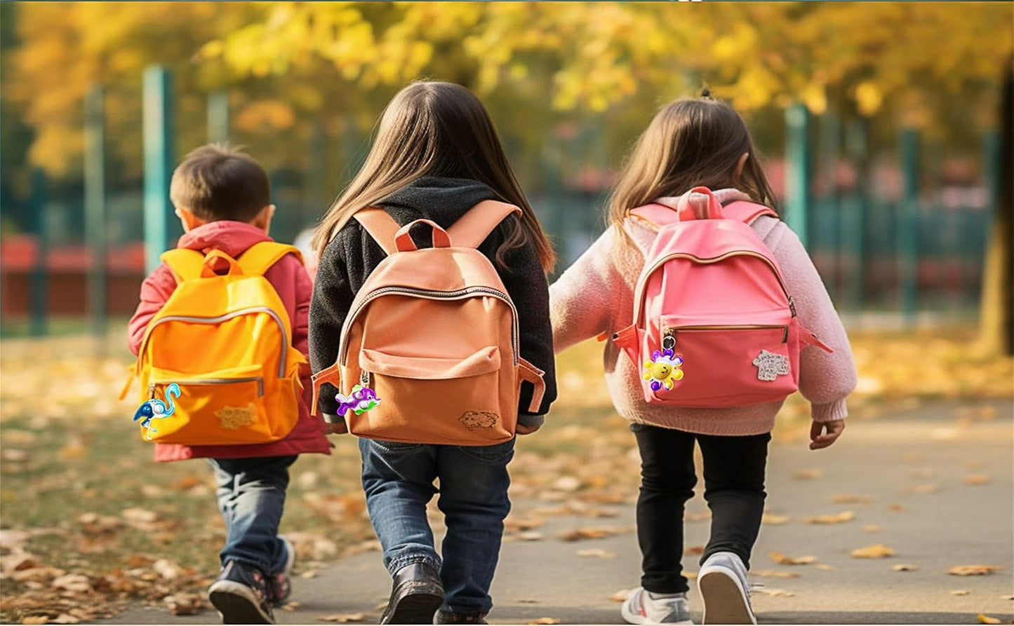 40 Packs Variety Animal Christmas Classroom Students Bulk Rainbow Bubbel Fidgets Gifts from Teach, Mini Pop Holiday Rewards Party Favors for Kids Adult