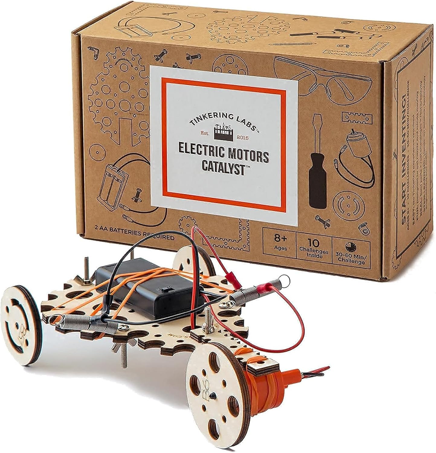 Light Blast Bundle | Electric Motors Catalyst STEM Kit & Light Pack | Learn Electronics, Science for Kids 8+