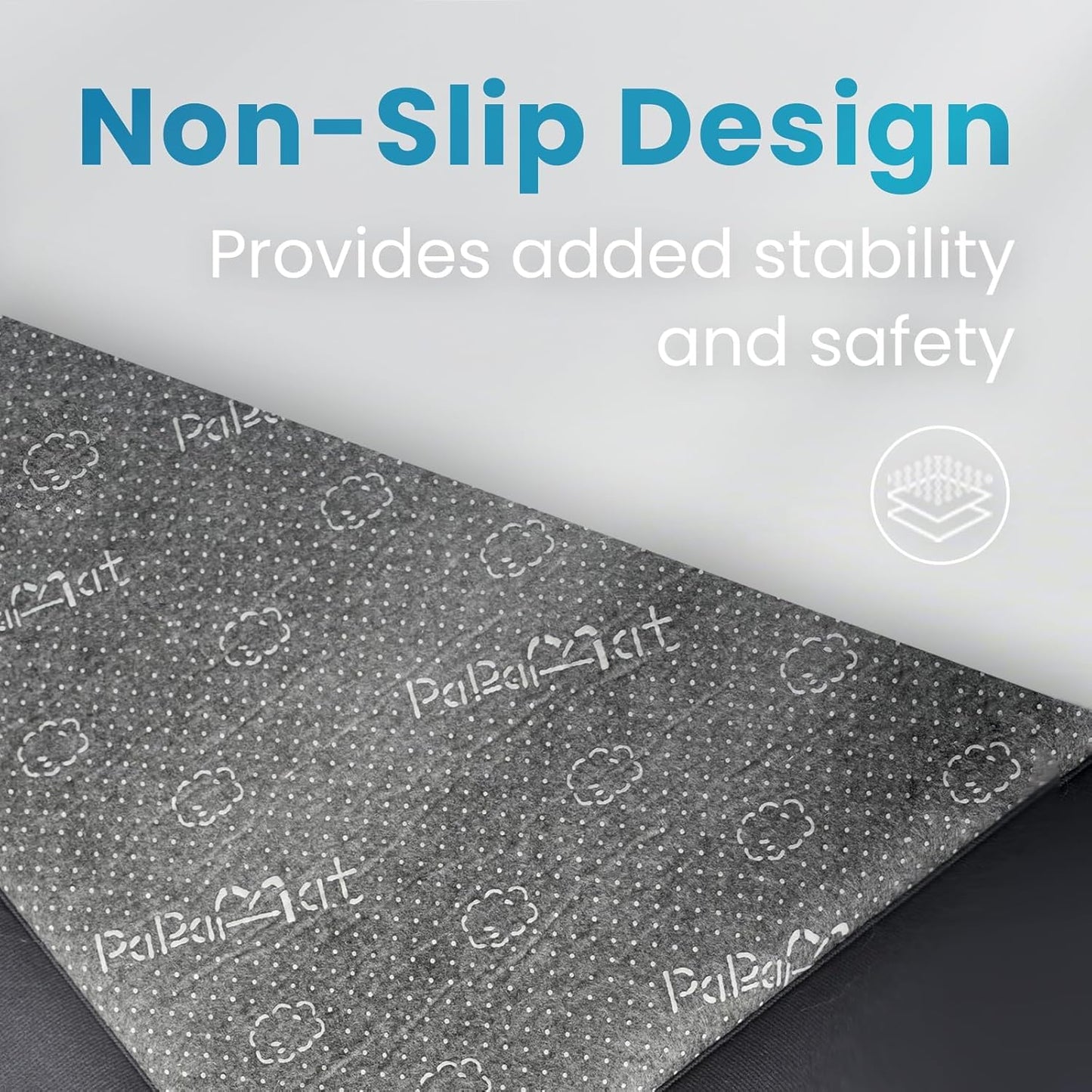 1.3" Thick Baby Play Mat,Ultra Soft Elasti-Foam 50×50 Playpen Mat for Tummy Time,Water-Repellent Coral Fleece Nursery Rug for Infants,Toddlers,Kids,Non-Slip Safe for Crawling(Chocolate Brown)