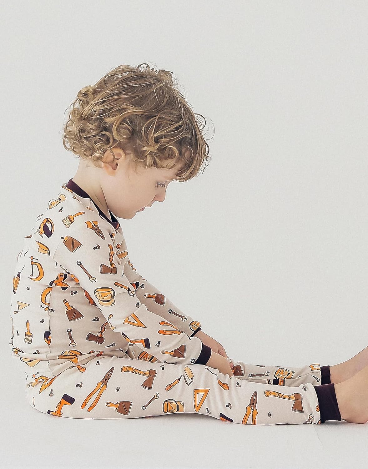 VAENAIT BABY 6M-12Y Kids Unisex Girls & Boys Soft Comfy Modal Tencel Sleepwear Pajamas 2pcs or 4pcs Set