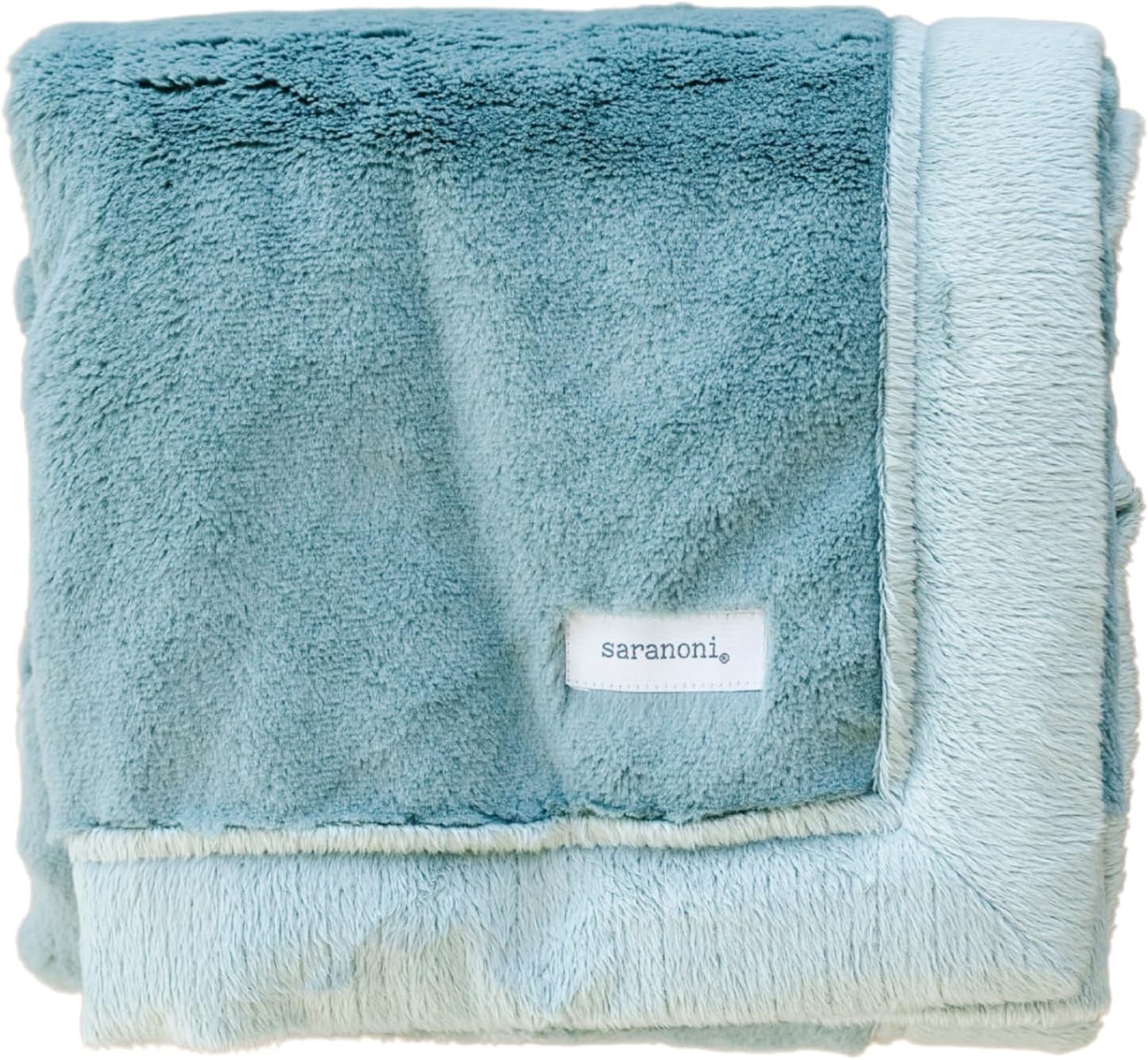 SARANONI Receiving Blankets for Babies Super Soft Boutique Quality Lush Luxury Baby Blanket (Eucalyptus, Receiving Blanket 40" x 30")