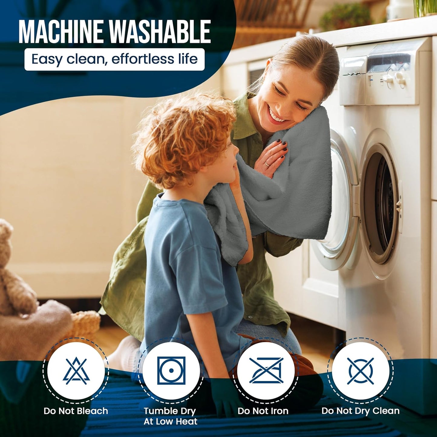 Utopia Bedding Waterproof Mattress Protector Twin XL Size, Premium Terry Mattress Cover 200 GSM, Breathable, Fitted Style with Stretchable Pockets (Gray)