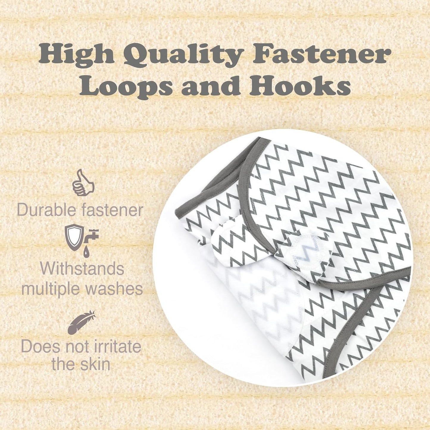 Bublo Baby Swaddles for Newborns – 3-Pack Infant Swaddles 0-3 Months – Adjustable Swaddle Sleep Sack with Zipper – Soft Cotton Baby Wrap for Safe & Cozy Sleep (Aqua)