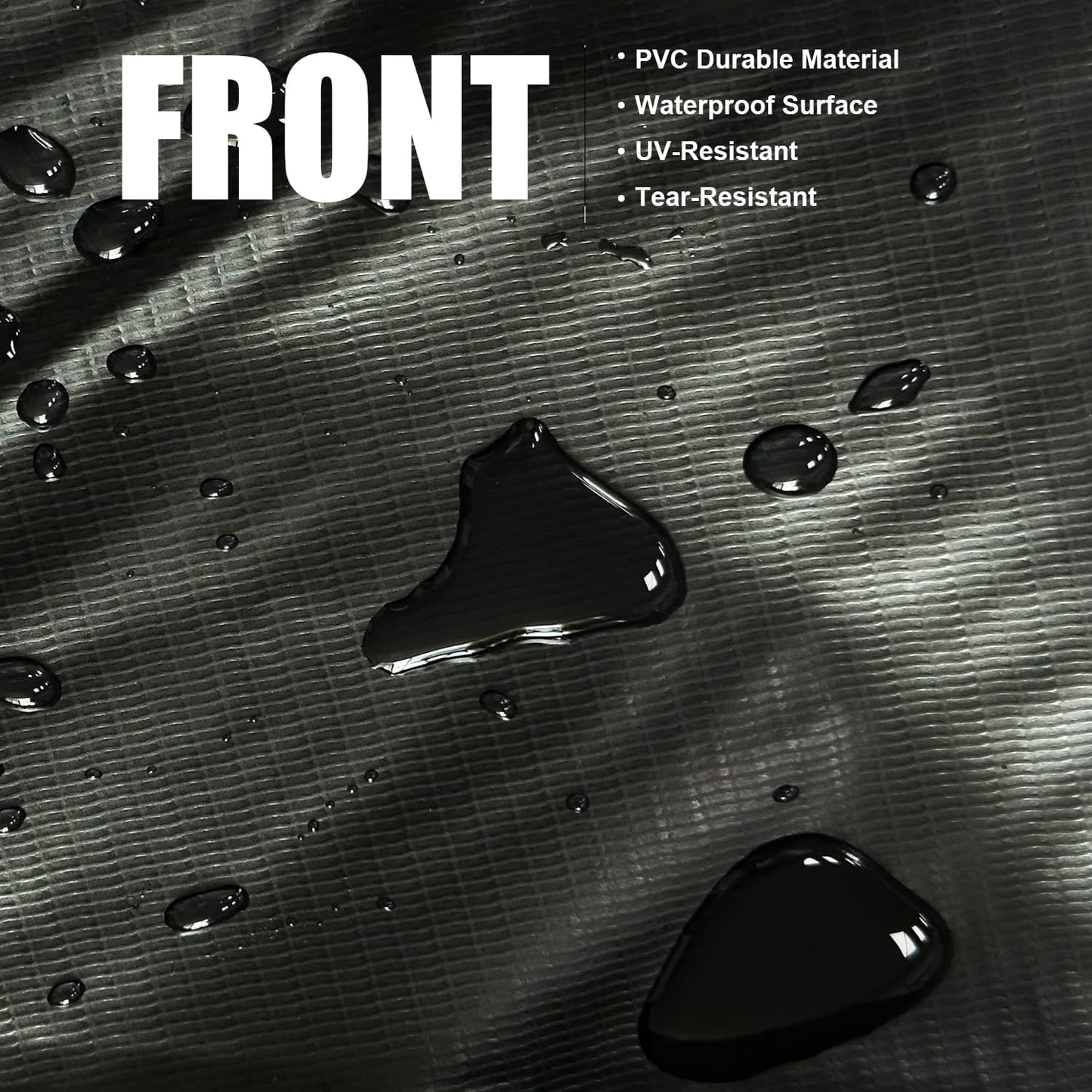 LANGXUN Universal Trampoline Repalcement Safety Pad, 8ft 10ft 12ft 14ft 15ft 16ft Waterproof Surround Spring Foam Cover for Round Frame