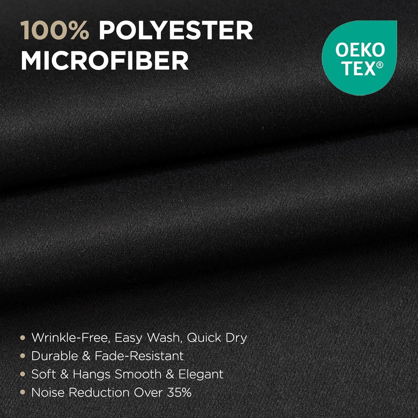 Joydeco Blackout Curtains 84 Inch Length 2 Panels Set, Thermal Insulated Long Drapes 2 Burg, Room Darkening Grommet Drapes for Living Room Bedroom Window