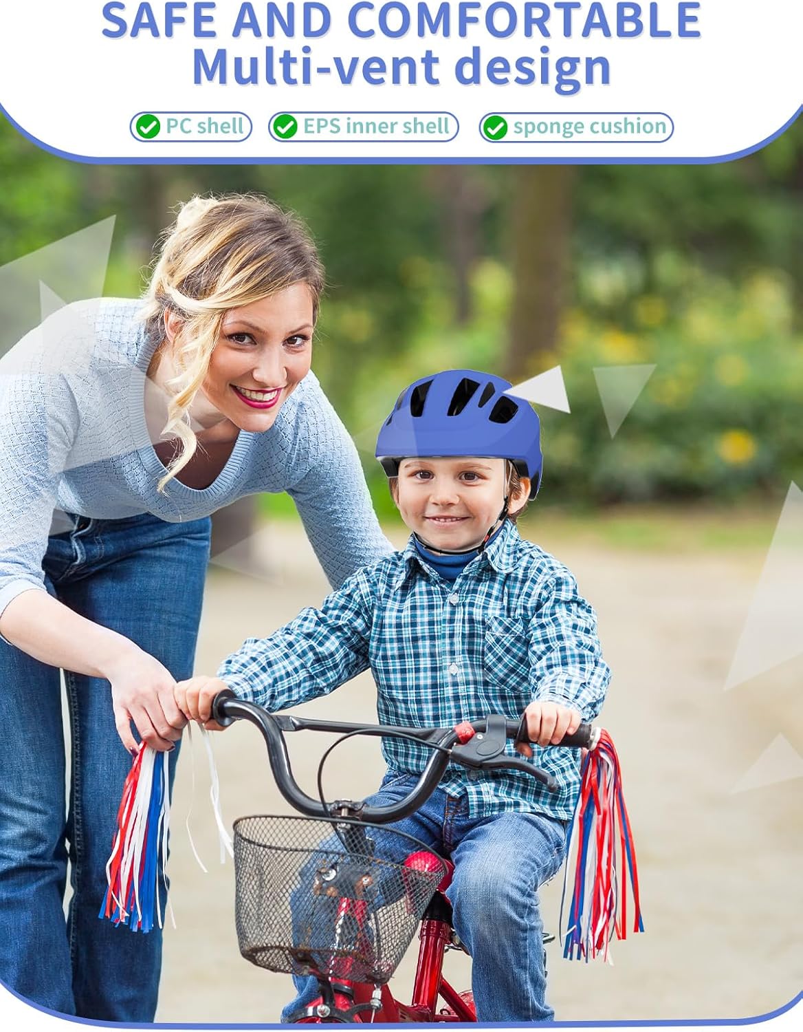 XJD Toddler Helmet Kids Bike Helmet for Infant/Baby Multi-Sport Adjustable Skateboard for Kids Boys Girls Lightweight for Age 1 and Older