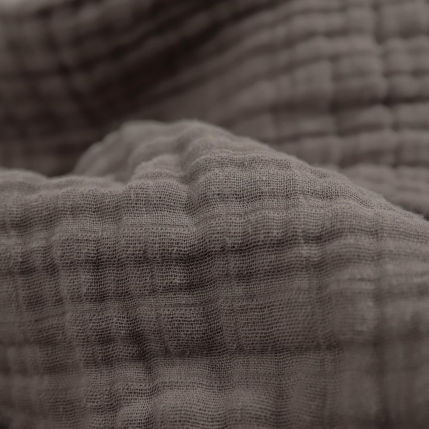 Little Unicorn Premium Quilted Throw | Super Soft, Multi-Layered Muslin XL Blanket| Great for Kids & Families (Mocha)