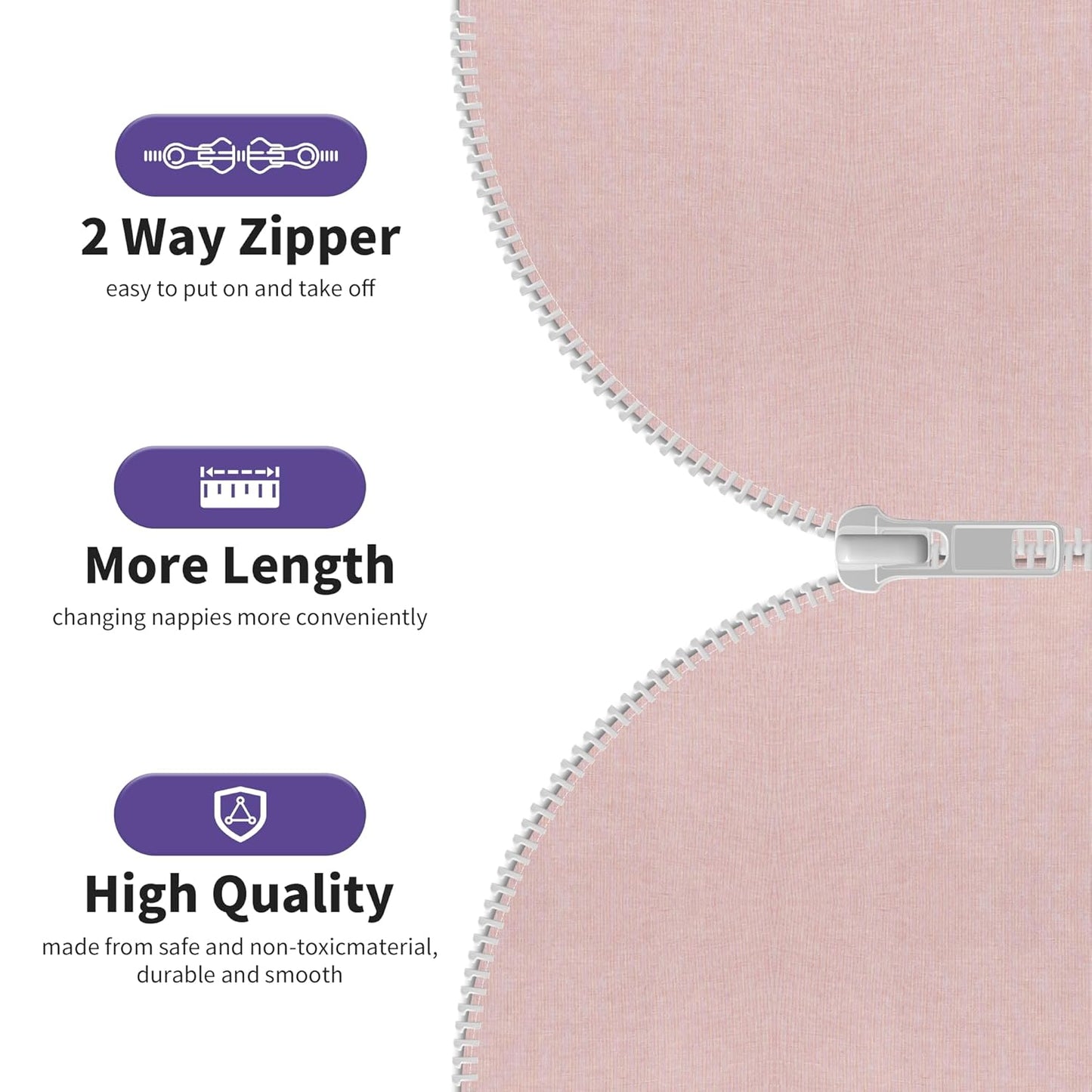 PuppyPaws Baby Sleep Sack, Transition Swaddle, Sleep Sack 3-6 Months, Wearable Blanket Baby with 2-Way Zipper, Swaddles for Newborns Summer, 95% Rayon derived from Bamboo, 5% Spandex