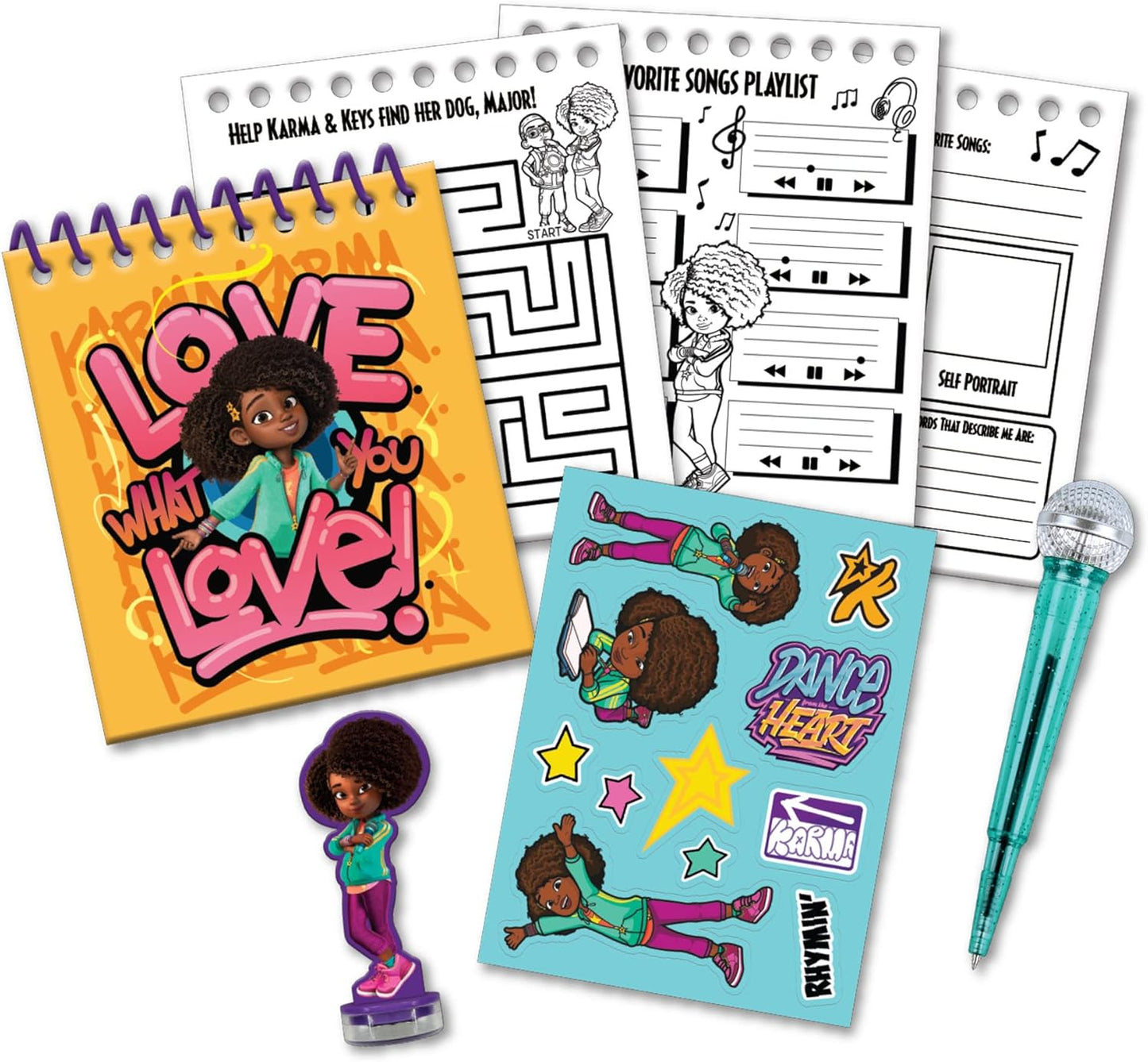 Tara Toys Poppin Purse Activity Set: Karma's World - Popping Sensory Fun, Engaging Fidget Popping Experience for Kids - Pop It Toy for Imaginative Play & Stress Relief, Ages 6 and Up, Multicolor