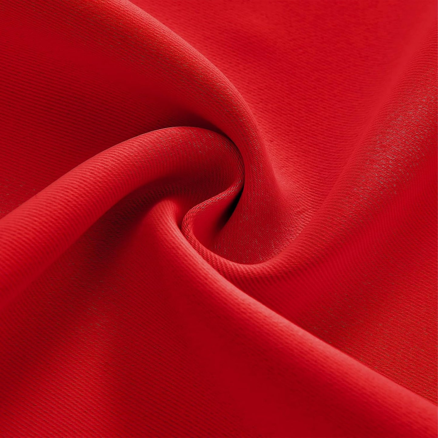 Joydeco 72 Inch Blackout Curtains for Bedroom, Thermal Insulated Black Out Curtains, Room Darkening Drapes for Living Room Window Rod Pocket Back Tab (W52 x L72 Inch, Red)