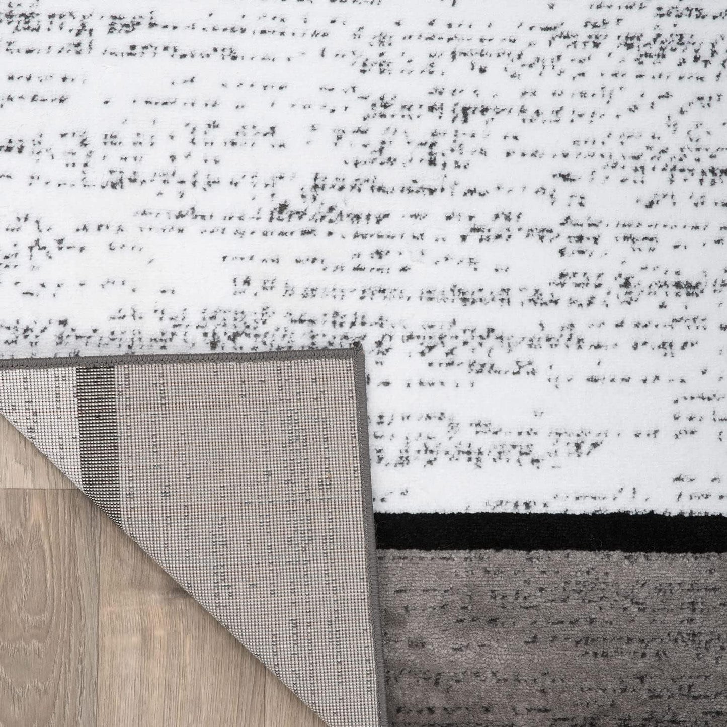 Rugshop Contemporary Modern Boxes for Home Office,Living Room,Bedroom,Kitchen Non Shedding Runner Rug 2'7" x 12' Blue