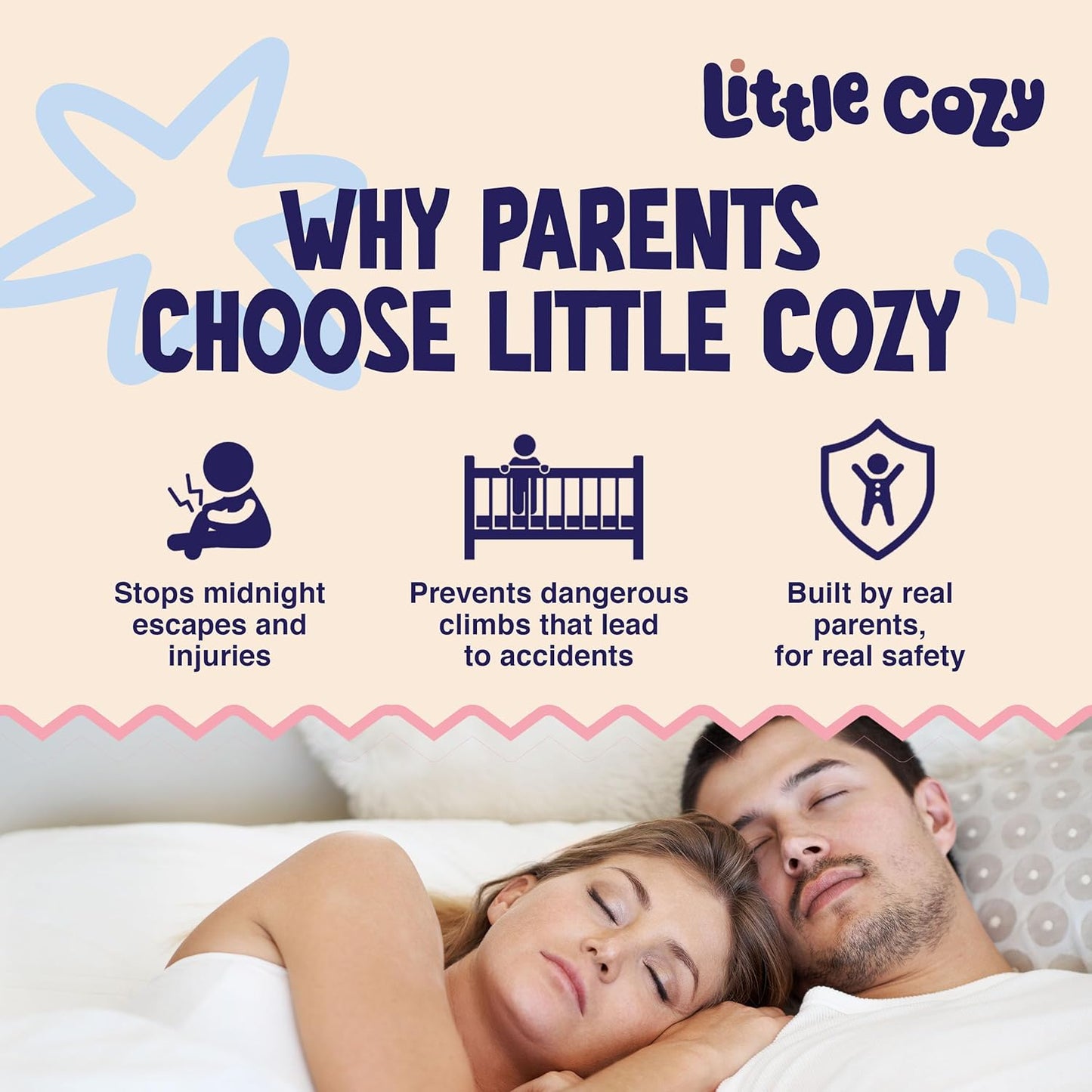 Crib Tent to Keep Baby from Climbing Out – Pop Up Crib Net Canopy with Strong Breathable Mesh, Double Auto-Lock Zippers & Durable Frame – Easy Install Baby Safety Cover for Standard Cribs