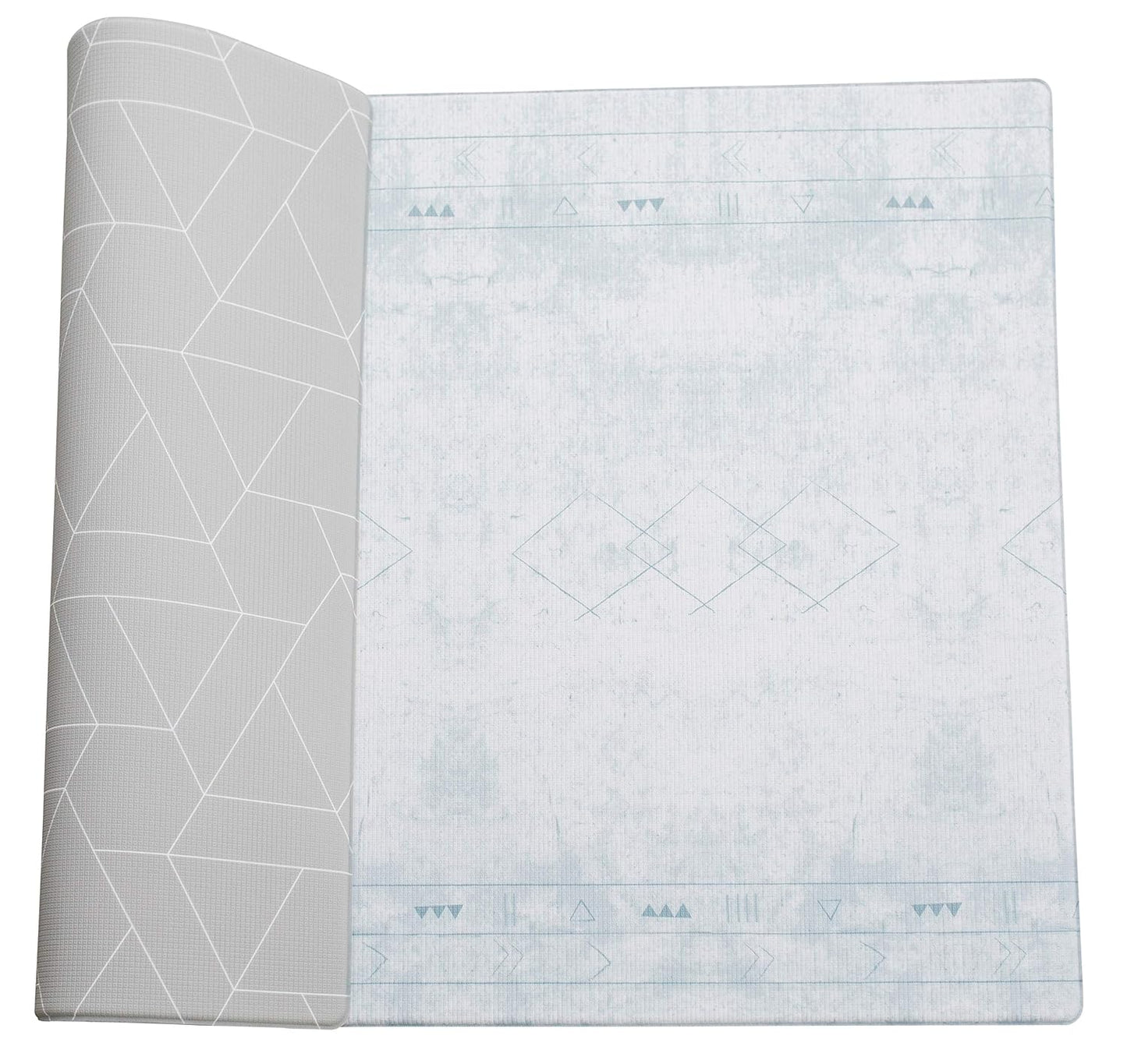 LITTLE Bot Ofie mat, Baby Play mat (Oracle + Zen line, Large)