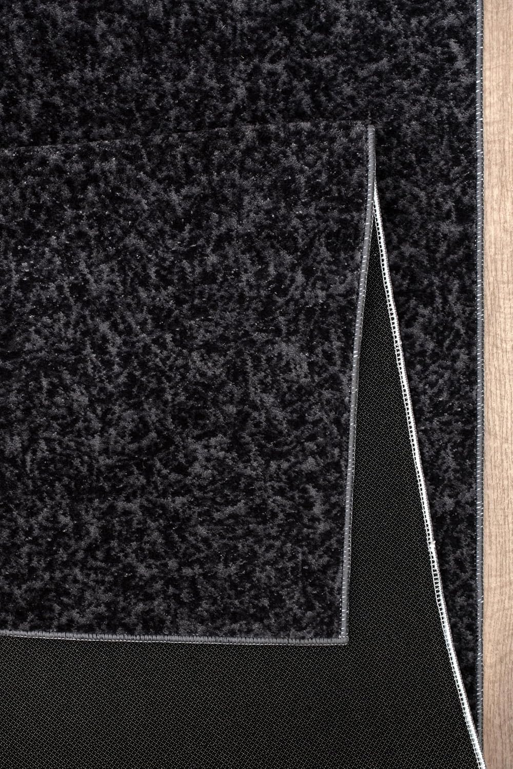 Non-Slip Washable 5x7 Area Rugs for Living Room Bedroom, Ultra Soft Bedside Rug, Indoor Floor Carpet for Kids Girls and Boys, Dorms, Nursery Rooms, Non-Skid Area Rug, Abstract Anthracite, 5' x 7'