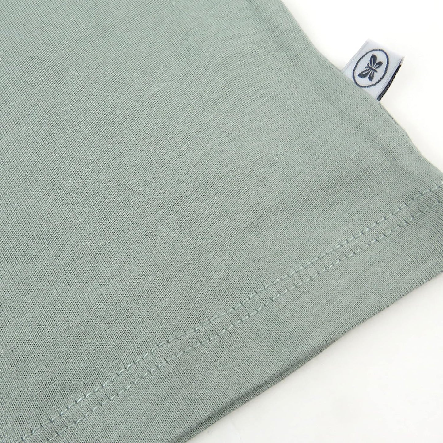 HonestBaby 10-Pack Short Sleeve T-shirts 100% Organic Cotton Baby, Toddler, Little Kids, Boys, Girls, Unisex